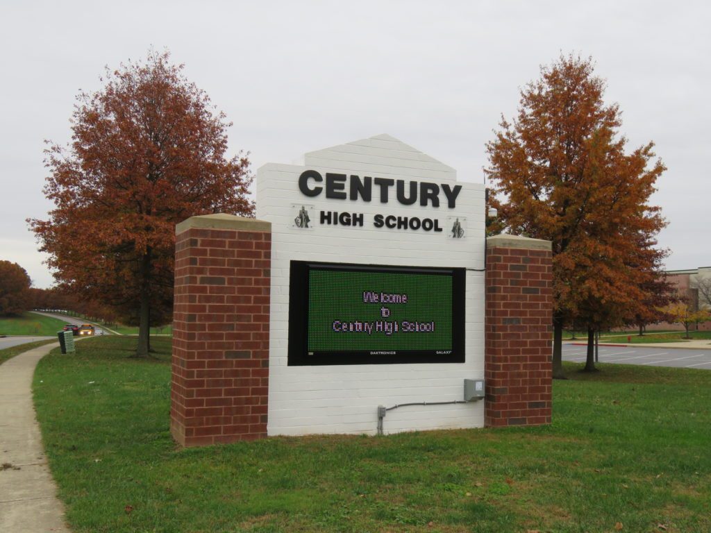 LED message board