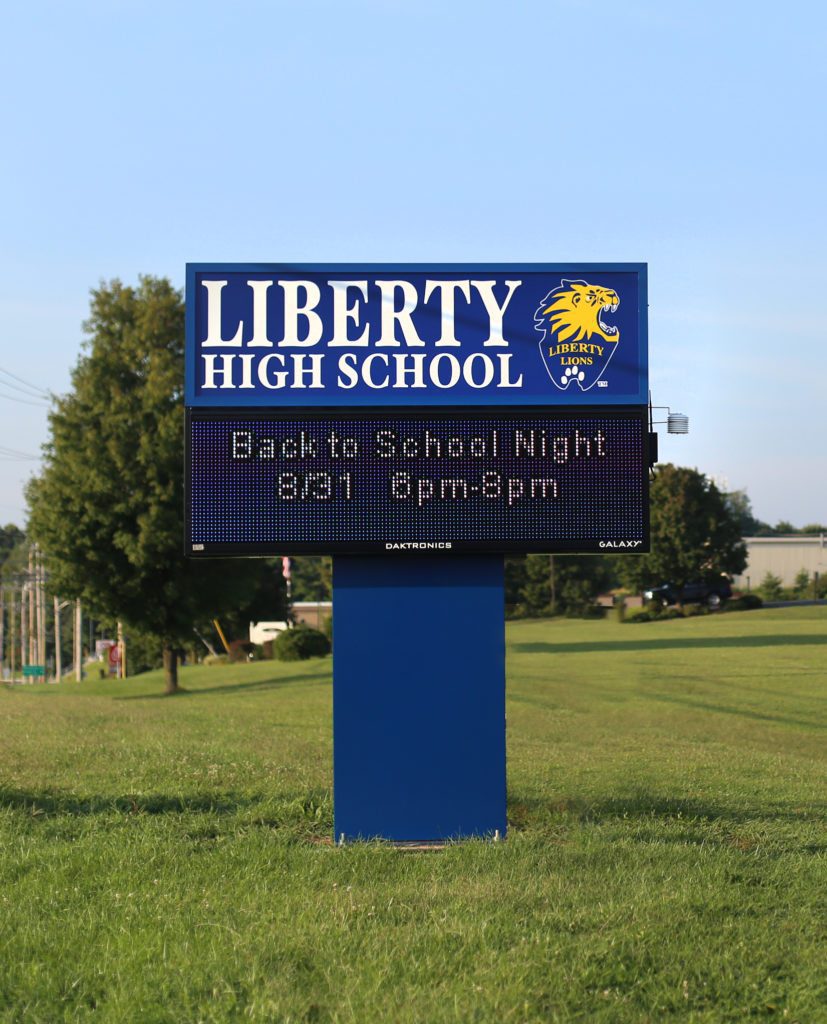 LED sign